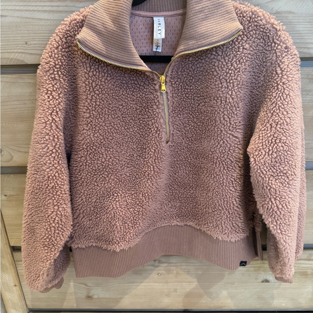 Varley Sherpa half zip pullover